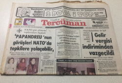 Tercüman Gazetesi 8 Aralık 1981 - Papandreunun Gorüşleri Natoda Tepkilere Yol Açabilir - GZ15364 - 1
