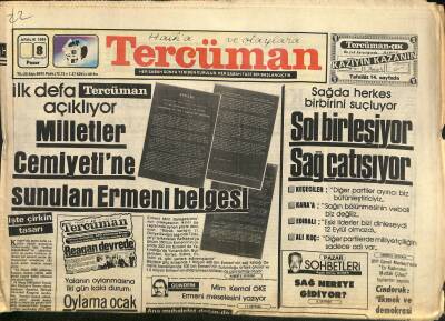 Tercüman Gazetesi 8 Aralık 1985 - Zeki Müren 53. Yaş Gününü Lunaparkta Kutladı GZ118708 - 1