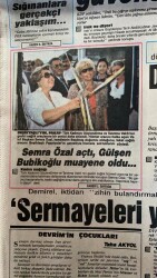 Tercüman Gazetesi 8 Eylül 1988 - Semra Özal Açtı , Gülşen Bubikoğlu Muayene Oldu... GZ67139 - 2