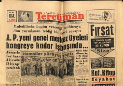 Tercüman Gazetesi 8 Haziran 1962 - Kazım Kuru Başvekil Yardımcılığına Bile Rıza Gösterdi Ama!.. GZ70742 - 1