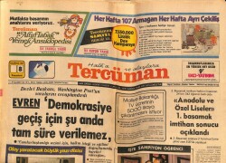 Tercüman Gazetesi 8 Haziran 1981 - Celal Bayar Atatürk Ve İnönüyü Anlatıyor ! GZ69900 - 1