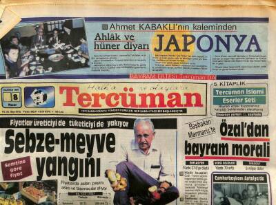 Tercüman Gazetesi 8 Haziran 1986 - İsmet Paşa Kitleleri Alabildiğine Tahrik Ediyor GZ69982 - 2
