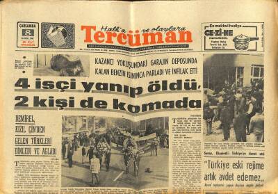 Tercüman Gazetesi 8 Kasım 1967 - Denktaş İçin U-Thanta Başvurduk - Demirel , Kızıl Çinden Gelen Türkleri Dinledi Ve Ağladı GZ123415 - 1