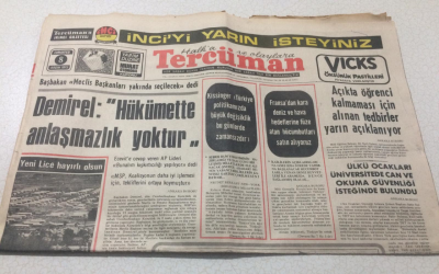 Tercüman Gazetesi 8 Kasım 1975 - DemirelHükümette Anlaşmazlık Yoktur - GZ15390 - 1