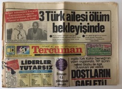 Tercüman Gazetesi 8 Kasım 1985 - Cindoruk İktidara Gelince Avrupa Tipi Komünist Partisine İzin Vereceğiz GZ10774 - 1