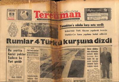 Tercüman Gazetesi 8 Nisan 1964 - Celal Bayar Moral Takviyesine Muhtaç GZ77549 - 1
