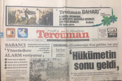 Tercüman Gazetesi 8 Nisan 1979 - Hükümetin Sonu Geldi - GZ12993 - 2