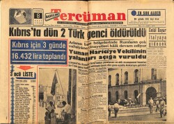 Tercüman Gazetesi 8 Temmuz 1958 - Amerika Bize Atom Bombası Atabilecek Uçaklar Veriyor GZ65856 - 1