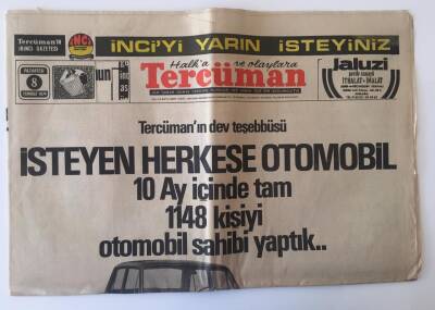Tercüman Gazetesi 8 Temmuz 1974 - Parlamentonun Yetkileri Hükümete Devredilemez GZ11177 - 1