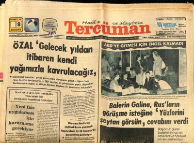 Tercüman Gazetesi 8 Temmuz 1981 - Müjde Ar Sahnede Bir Seyircinin Çocuğunu Kucağına Alınca Anne Olma Hasreti İle Yanıyorum diye Ağlamaya Başladı GZ68654 - 2