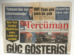 Tercüman Gazetesi 8 Temmuz 2005 - New York , İstanbul , Madridden Sonra Londrayı Vurdular GZ5805 - 1