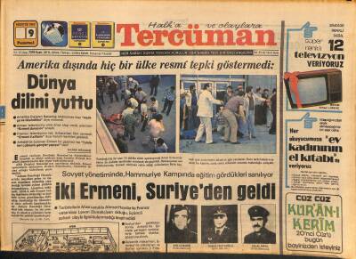 Tercüman Gazetesi 9 Ağustos 1982 - Galatasaray İyi , Beşiktaş Ve Trabzon Lige Hazır Değil GZ127598 - 1