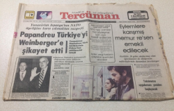 Tercüman Gazetesi 9 Aralık 1981 - Şöhretli Sanatçılar Solistler Geçidinde - GZ15370 - 1