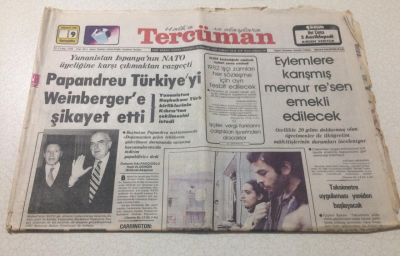 Tercüman Gazetesi 9 Aralık 1981 - Şöhretli Sanatçılar Solistler Geçidinde - GZ15370 - 1