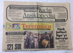 Tercüman Gazetesi 9 Ekim 1984 - Türk Jetleri Egeyi Tarıyor - GZ17209 - 1
