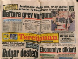 Tercüman Gazetesi 9 Eylül 1988 - Hülya Avşar Sahnede Neşeli Kuliste Üzgün GZ67138 - 2