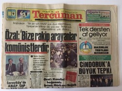 Tercüman Gazetesi 9 Kasım 1985 - Üniversitelere Müjde Tek Dersten Af Geliyor GZ10770 - 2