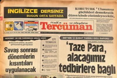 Tercüman Gazetesi 9 Mart 1979 - Ham Madde Yokluğundan Yeşilçamın Eski Filmleri Oje Yapılıyor GZ86005 - 1