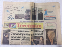 Tercüman Gazetesi 9 Mart 1985 - Dış Borçlarda Zor Döneme Girdik,Katar Emiri Yarın Geliyor - GZ17438 - 1