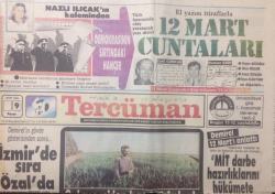 Tercüman Gazetesi 9 Mart 1986 - Ermeni Komitacıların ŞEHİT Ettiği 200 Türk - GZ12998 - 2