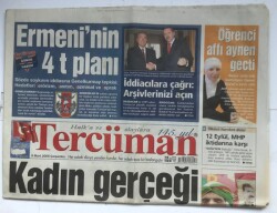 Tercüman Gazetesi 9 Mart 2005 - Ermeninin 4 t Planı GZ7134 - 2