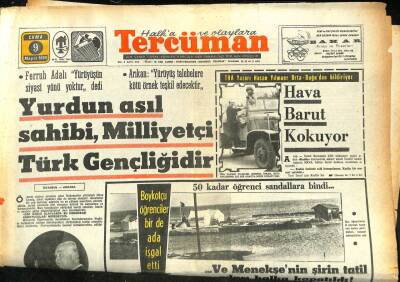Tercüman Gazetesi 9 Mayıs 1969 - Taşbebek Gönül Yazar Artık Marufa Kavuşabilecek ! GZ86194 - 1