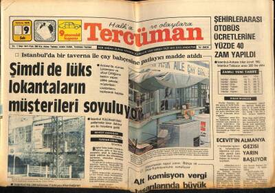 Tercüman Gazetesi 9 Mayıs 1978 - İstanbulda Bir Taverna İle Çay Bahçesine Patlayıcı Maddde Atıldı GZ67541 - 2