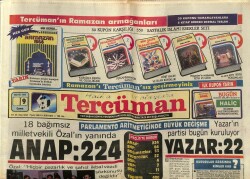 Tercüman Gazetesi 9 Mayıs 1986 - Dalanın Haliçteki Zaferi GZ70660 - 2