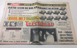 Tercüman Gazetesi 9 Nisan 1975 - Ford Ambargo Sürerse Türkiye Rus Sınırındaki 4 Üssü Kaldıracak - GZ15347 - 2