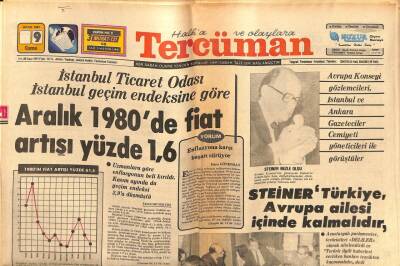 Tercüman Gazetesi 9 Ocak 1981 - Brezilya - Uruguay 30 Yılın Rövanşını Oynayacak GZ54303 - 1