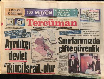 Tercüman Gazetesi 9 Ocak 1986 - Doğum Günü Hediyesi GZ55329 - 1