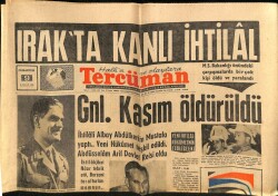 Tercüman Gazetesi 9 Şubat 1963 - Irakta Kanlı İhtilal GZ70603 - 2
