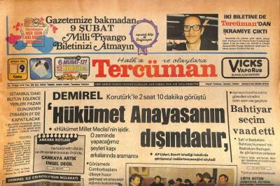 Tercüman Gazetesi 9 Şubat 1979 - Gaziantep ÜGD İkinci Başkanı Öldürüldü GZ85853 - 1