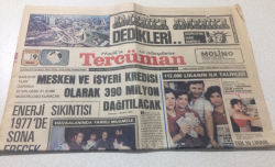 Tercüman Gazetesi 9 Temmuz 1976 - Beyrutta Müslüman Lider Canbolat Yaralandı - GZ15340 - 2