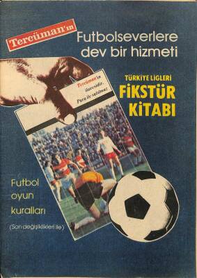 Tercüman Gazetesi Eki - Türkiye Ligleri Fikstür Kitabı NDR69107 - 1