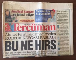 Tercüman Gazetesi İkinci Bahar Eki İle 18 Haziran 2004 -Türk Her Yerde ABnin Merkezi Brükselde Gün Boyu Türkiye Konuşuldu GZ10466 - 1
