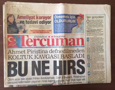 Tercüman Gazetesi İkinci Bahar Eki İle 18 Haziran 2004 -Türk Her Yerde ABnin Merkezi Brükselde Gün Boyu Türkiye Konuşuldu GZ10466 - 2