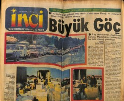 Tercüman Gazetesi İnci Eki 1 Kasım 1983 - Kadir İnanır Bedel Adlı Filmde Bahar Öztan İle Nişanlandı GZ69130 - 2