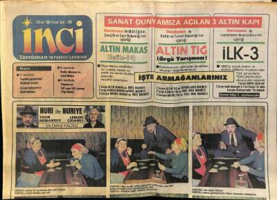 Tercüman Gazetesi İnci Eki 1 Nisan 1984 - Bahar Öztan Ve Eşi Kasım Gündüz,,Aydan Şener Ve Ayhan GZ78453 - 1