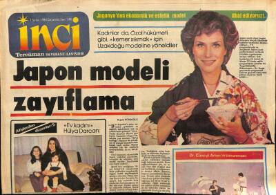 Tercüman Gazetesi İnci Eki 1 Şubat 1984 - Cüneyt Arkın,Gençliğin Şiddet Duygularını Tedavi Ediyorum GZ78494 - 1