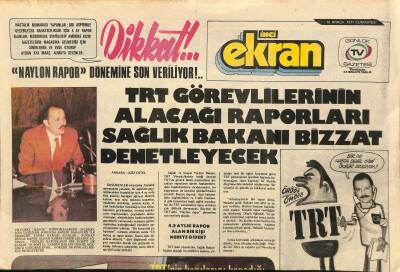 Tercüman Gazetesi İnci Eki 10 Aralık 1977 - TRTnin Kapılarını Kapadığı Neşe Karaböceke Alman TVcileri 12 Programlık Çekim Yapıyor ! GZ114878 - 1