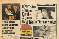 Tercüman Gazetesi İnci Eki 10 Mart 1972 - Sevim Deran Günde 250 Gram Zayıflayarak 87 Kilodan 69 Kiloya İndi GZ160768 - Gökçekoleksiyon