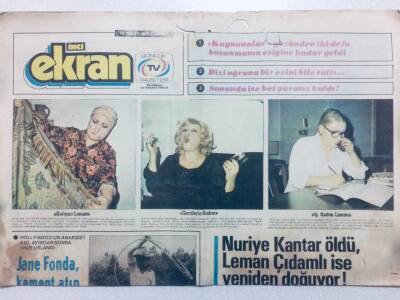 Tercüman Gazetesi İnci Eki 10 Mart 1978 - Nuriye Kantar Öldü,Leman Çıdamlı Yeni Doğuyor GZ42648 - 1
