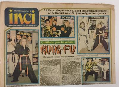 Tercüman Gazetesi İnci Eki 10 Mart 1984 Emel Sayın 4 Kıtada Konser Vereceğim GZ13390 - 2