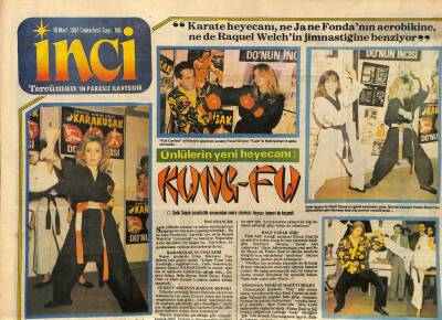 Tercüman Gazetesi İnci Eki 10 Mart 1984 - Seda Sayan, Nesli Özsoy, Cüneyt Arkın GZ78524 - 1
