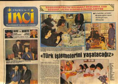 Tercüman Gazetesi İnci Eki 10 Nisan 1984 - Marlon Brando Harem Kurdu GZ78446 - 1