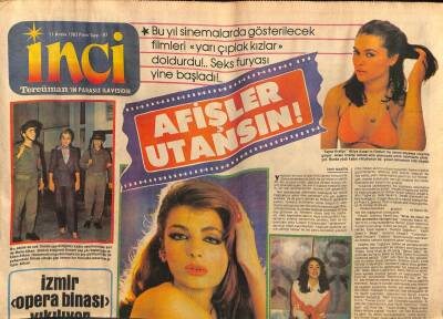 Tercüman Gazetesi İnci Eki 11 Aralık 1983 - Michael Jacksonun Yatak Odası Kiraya Verildi GZ113667 - 1