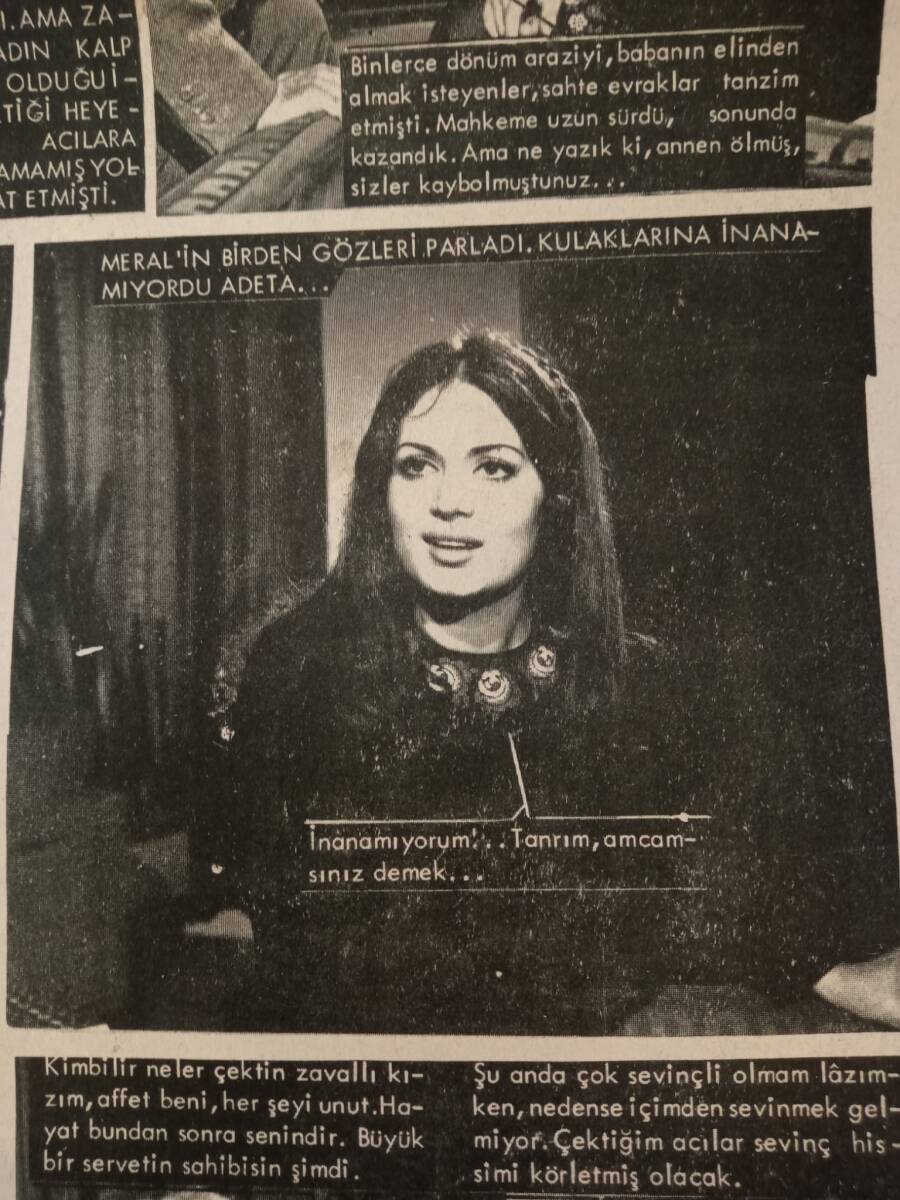 Tercüman Gazetesi İnci Eki 11 Haziran 1970 - Türkan Şoray Fotoroman - Tamer Yiğit: Romantik Jön Devri Kapandı! GZ146077 - 2