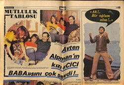 Tercüman Gazetesi İnci Eki 11 Haziran 1977 Ayten Alpman Kızı Cici Babasını Çok Sevdi GZ68589 - 1