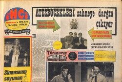 Tercüman Gazetesi İnci Eki 12 Haziran 1970 - Türkan Şoray Fotoroman! - Kıbrıs'lı Feri Cansel'in Yeşilçam'da Şansı Açıldı! GZ146076 - 1